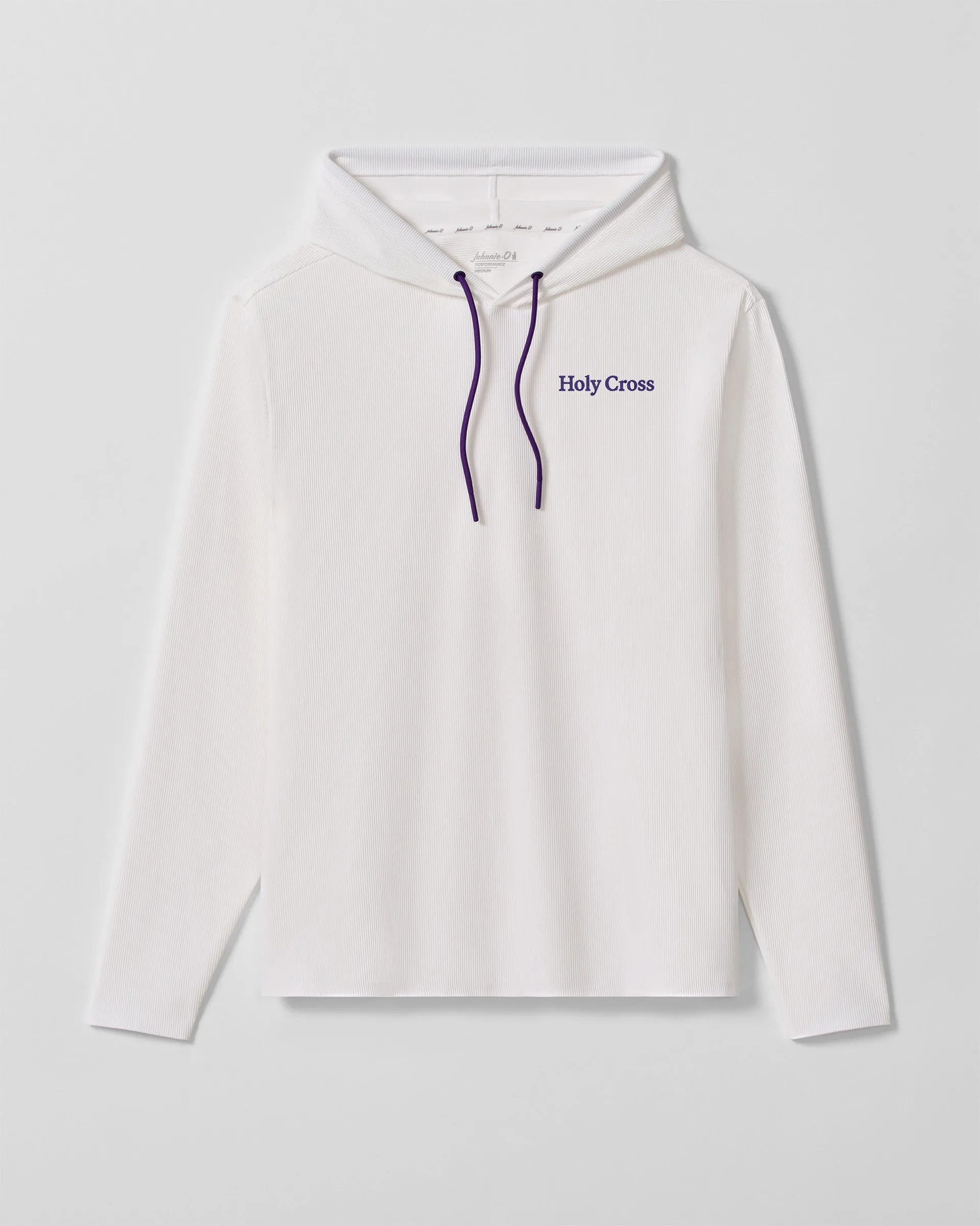 College of the Holy Cross Hoppin Pop Performance Hoodie- Script Logo sold by Johnnie-O product image thumbnail 2