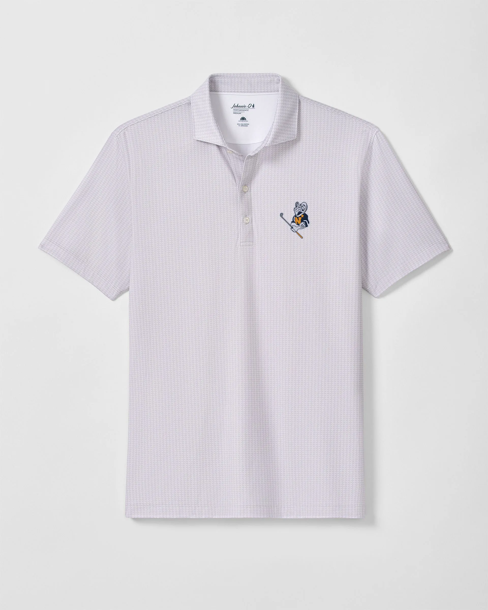 U.S. Naval Academy Crosslink Printed Performance Jersey Polo - Golf Logo sold by Johnnie-O product image thumbnail 2