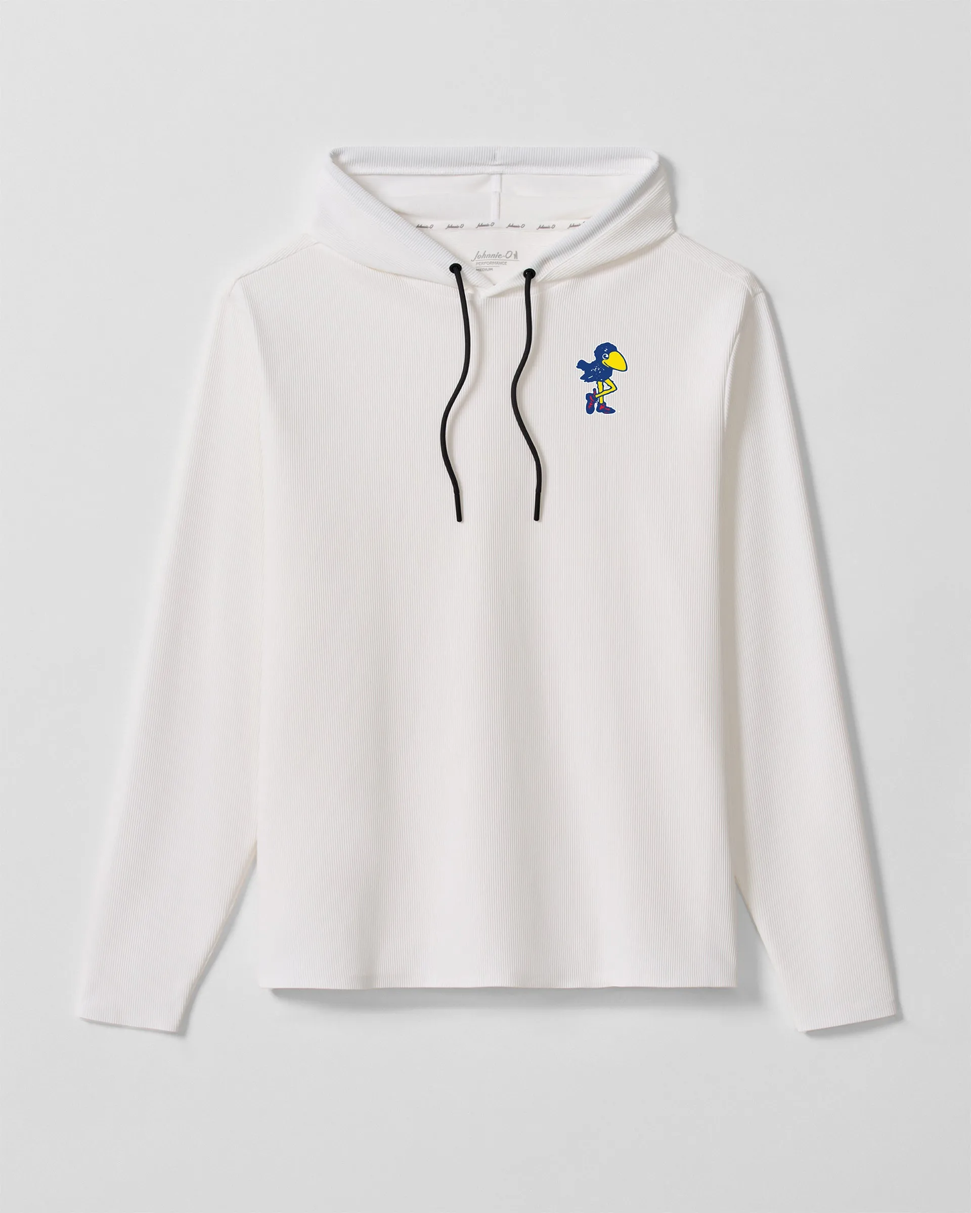 University of Kansas Hoppin Pop Performance Hoodie - Vault Logo sold by Johnnie-O