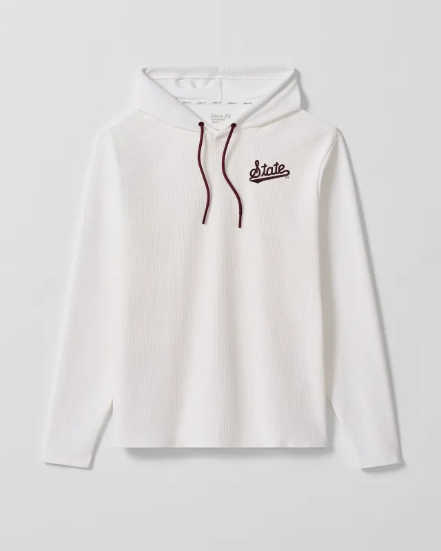 Mississippi State University Hoppin Pop Performance Hoodie - Script Logo made by Johnnie-O