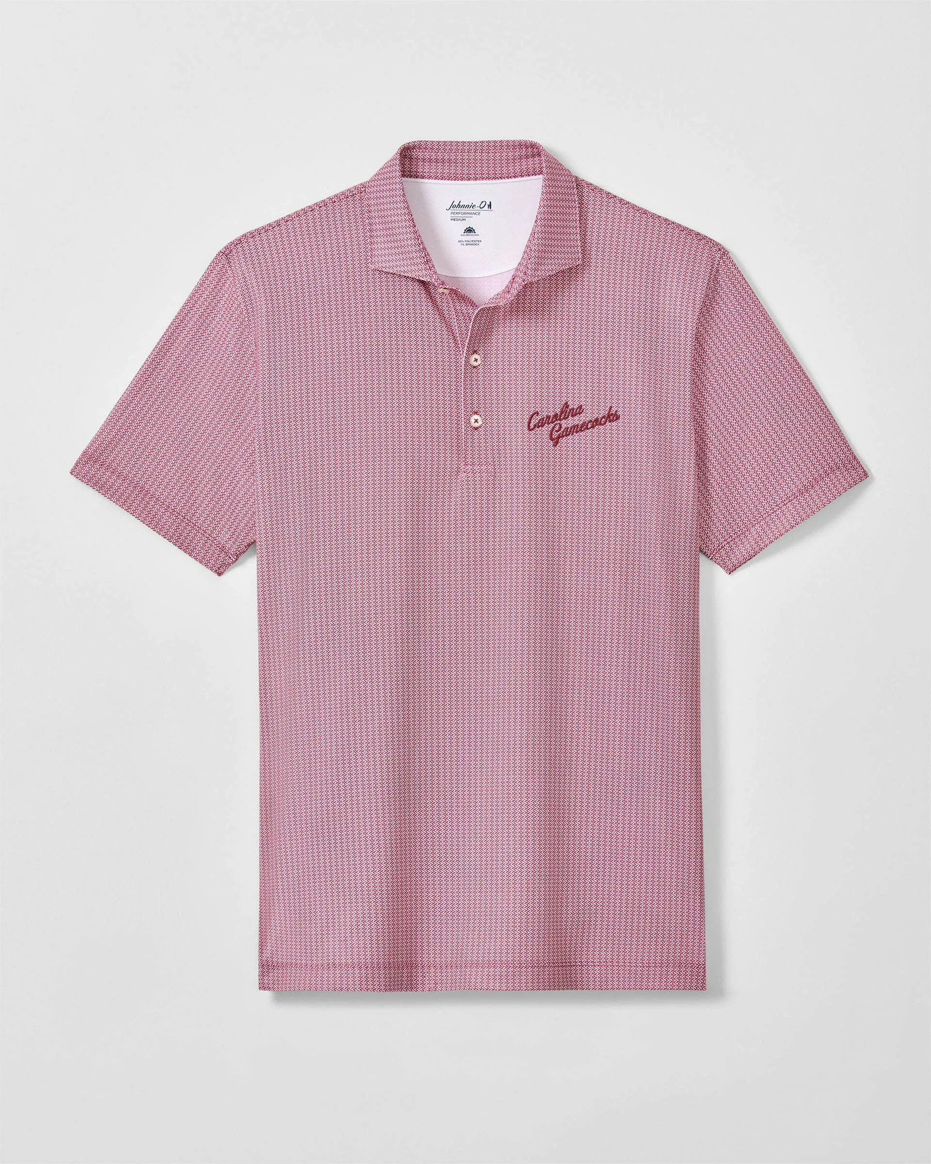 University of South Carolina Crosslink Printed Performance Jersey Polo - Vault Logo sold by Johnnie-O product image thumbnail 2