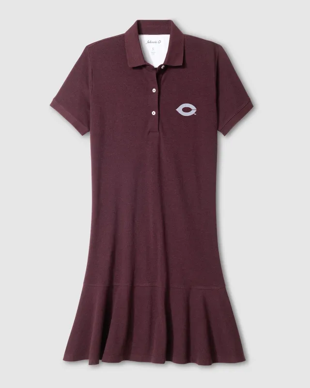 Women's University of Chicago Janie Pique Mini Polo Dress made by Johnnie-O