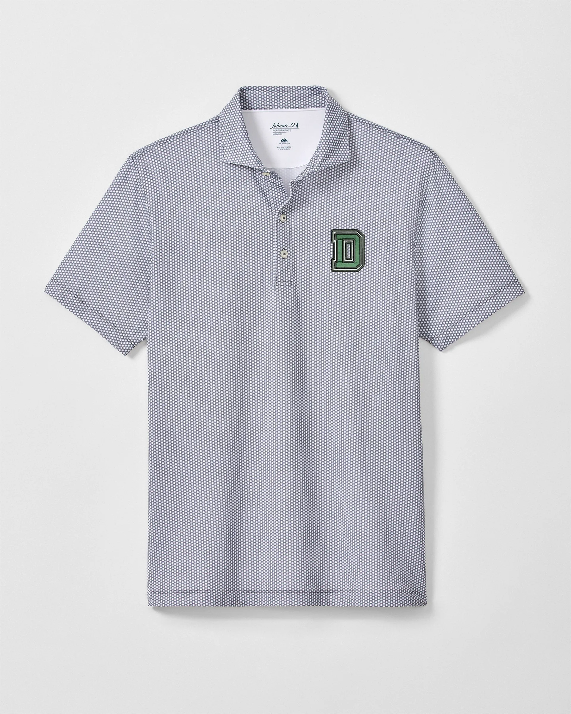 Dartmouth Hex Performance Jersey Polo sold by Johnnie-O
