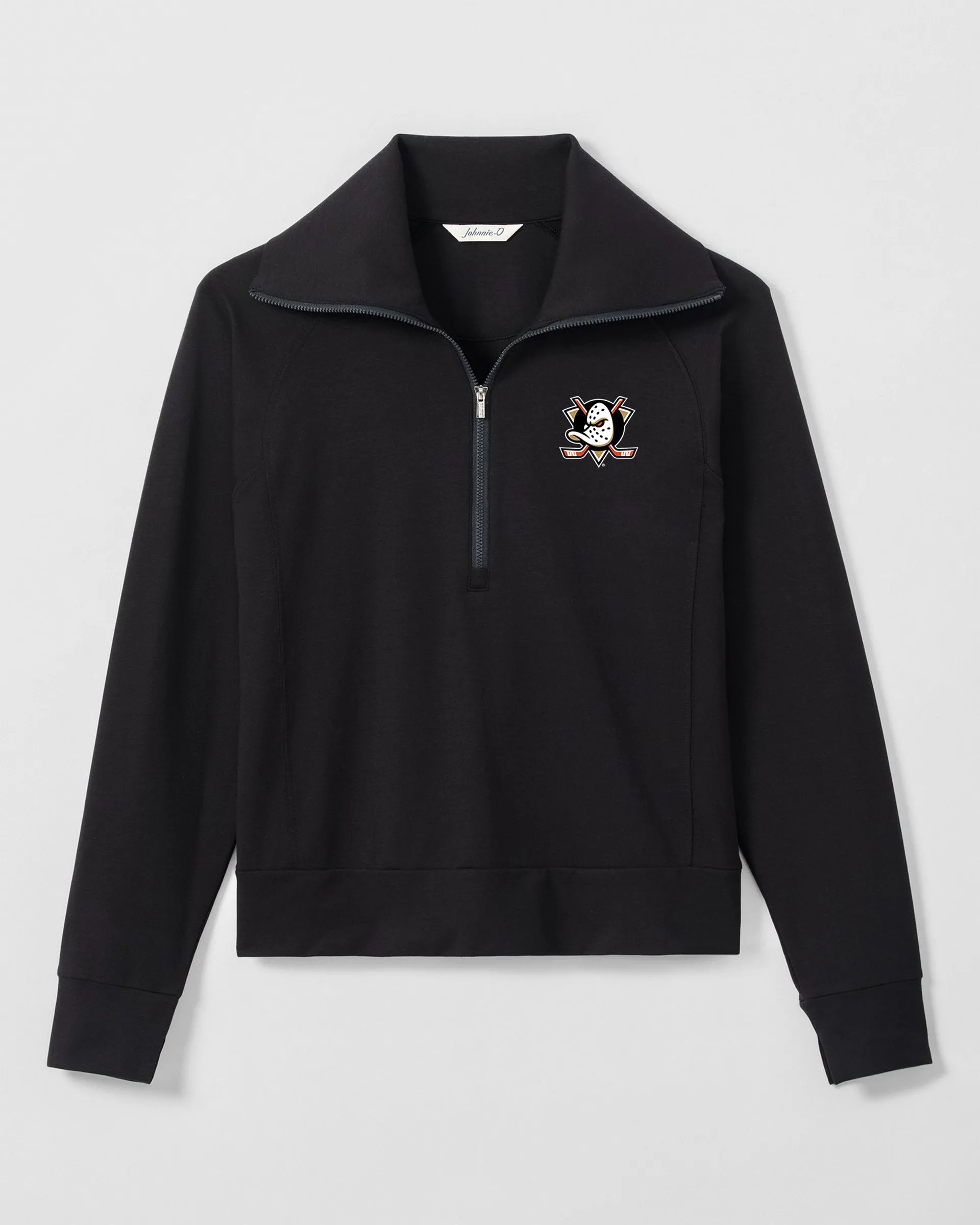 Women's Anaheim Ducks Eliza Half Zip sold by Johnnie-O
