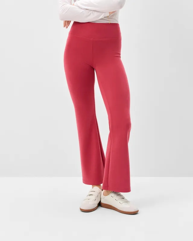 Solange Flared Leg Sweatpant made by Johnnie-O