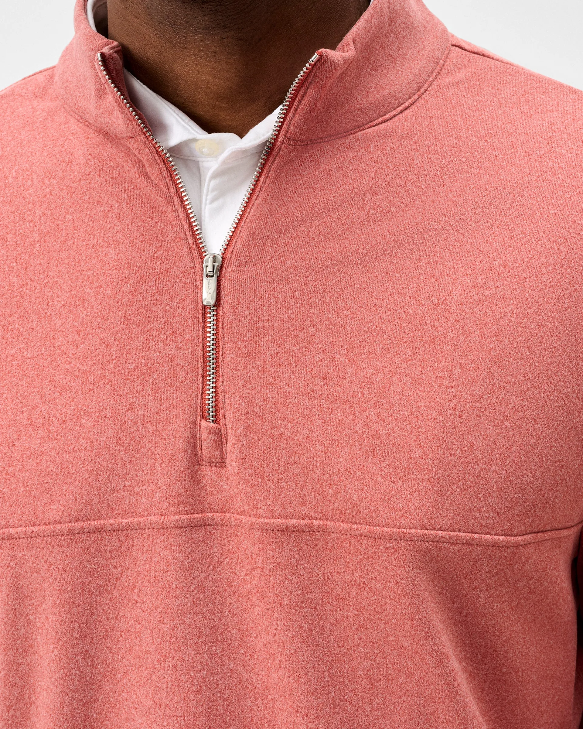 Mikey Fleece 1/4 Zip Pullover - Solid sold by Johnnie-O product image thumbnail 2