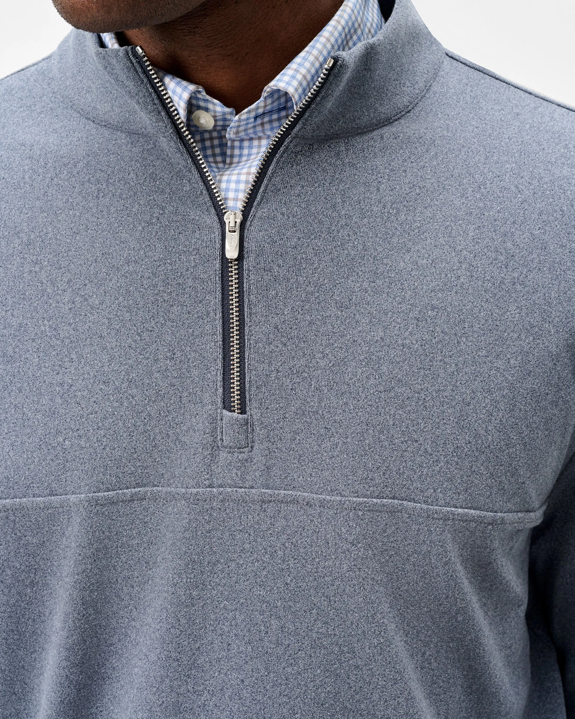 Mikey Fleece 1/4 Zip Pullover - Solid sold by Johnnie-O product image thumbnail 2