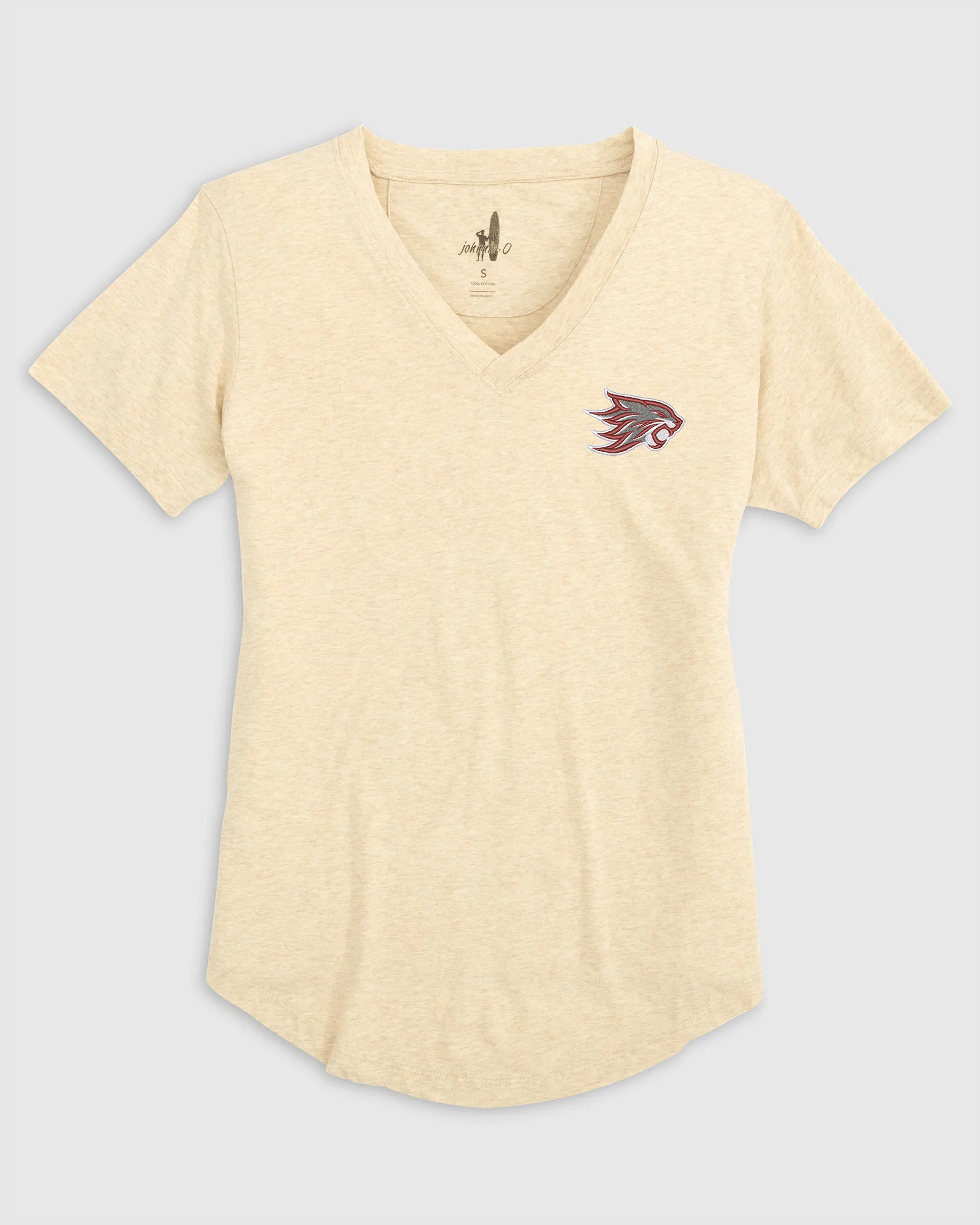 Women's California State University, Chico Merediths V-Neck T-Shirt sold by Johnnie-O product image thumbnail 2