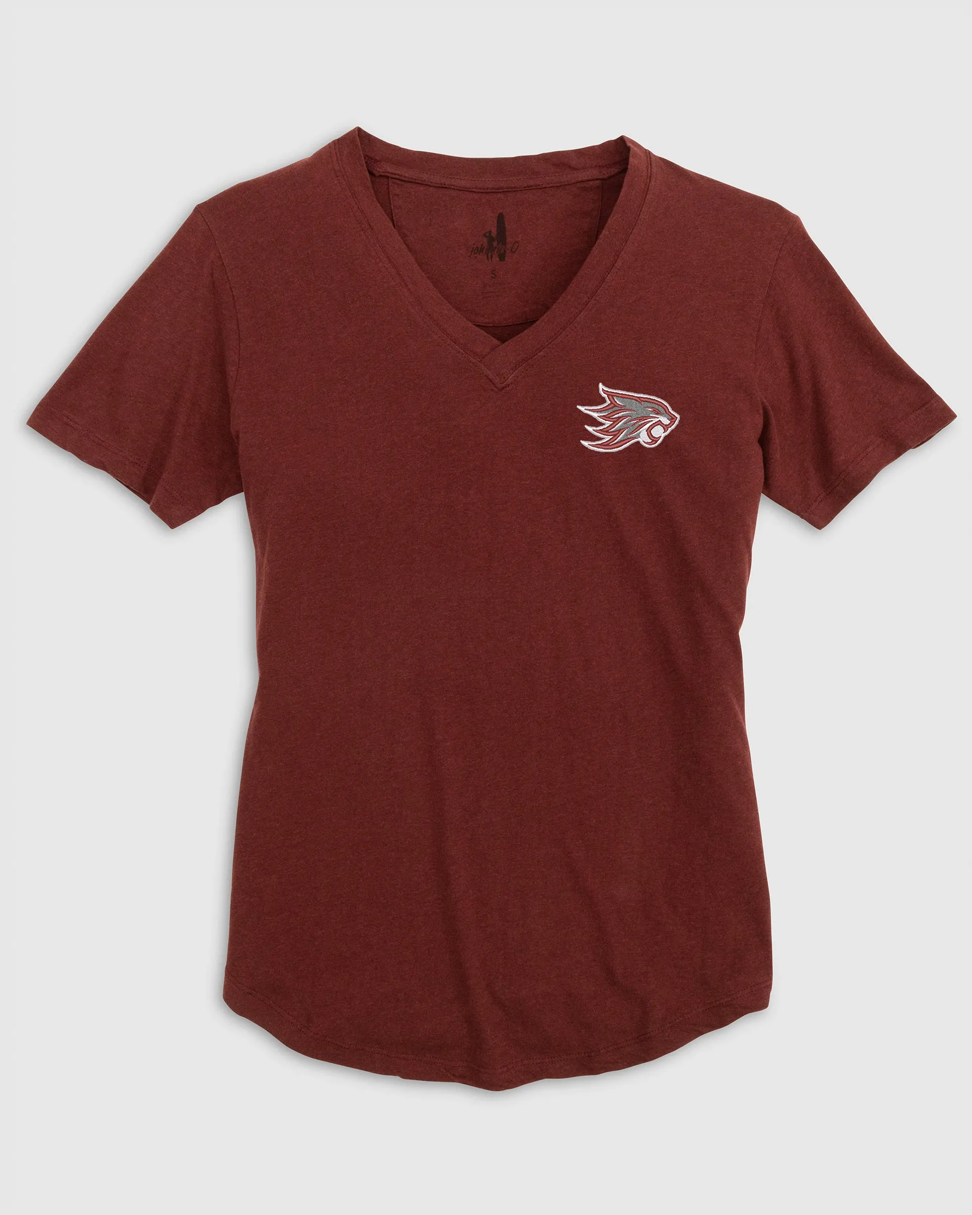 Women's California State University, Chico Merediths V-Neck T-Shirt sold by Johnnie-O product image thumbnail 3