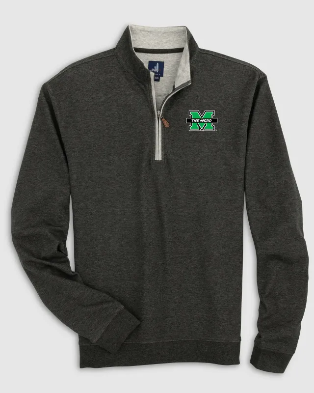 Marshall University Sully 1/4 Zip made by Johnnie-O