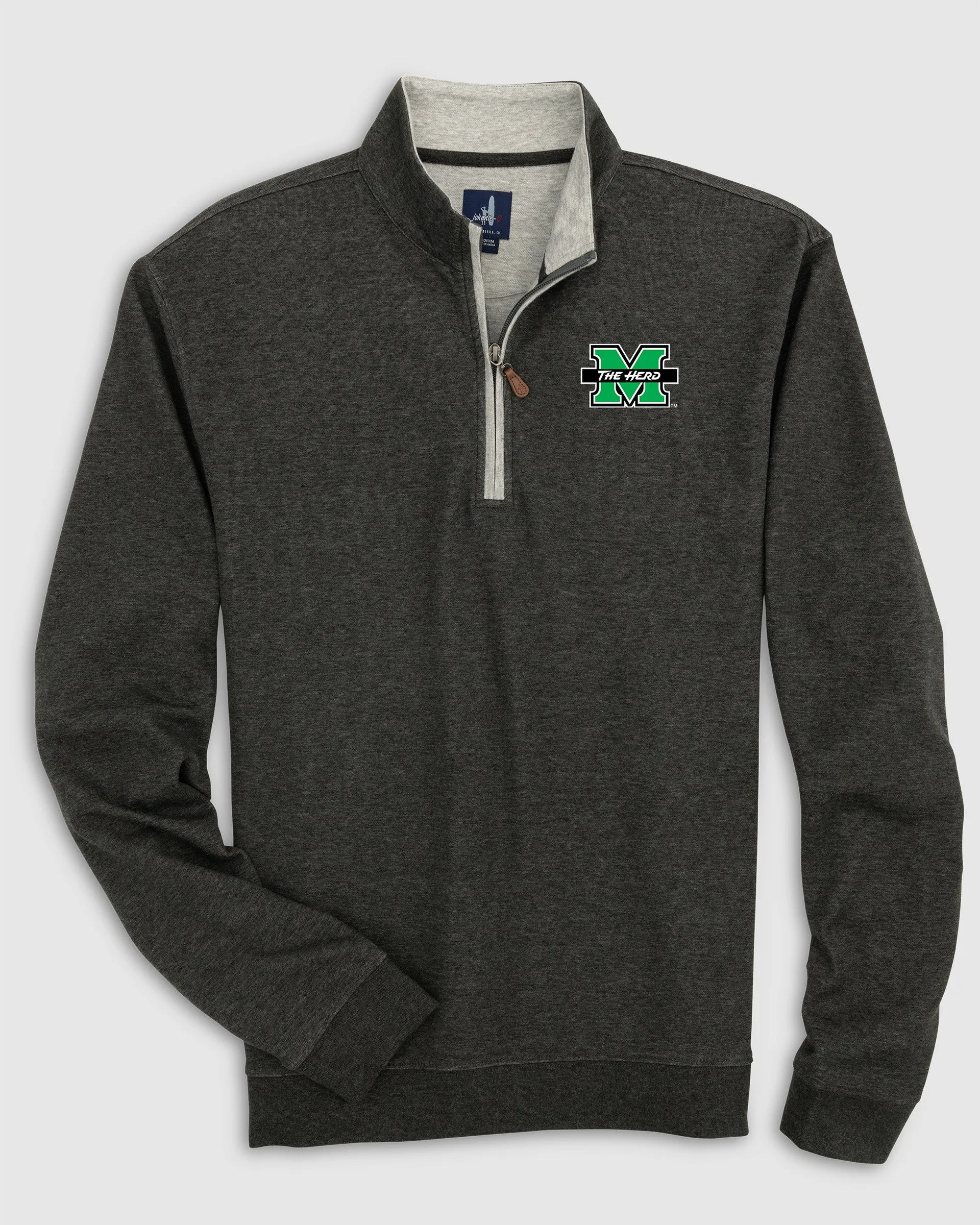 Marshall University Sully 1/4 Zip sold by Johnnie-O
