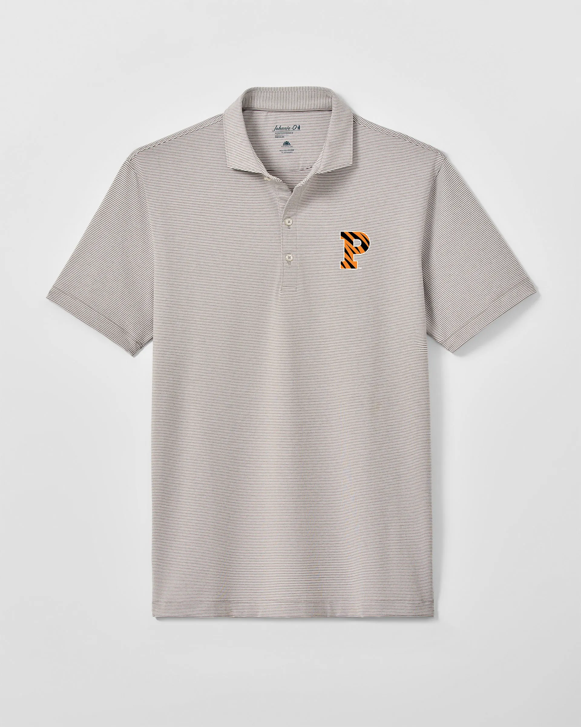 Princeton University Lyndonn Striped Jersey Performance Polo sold by Johnnie-O product image thumbnail 2