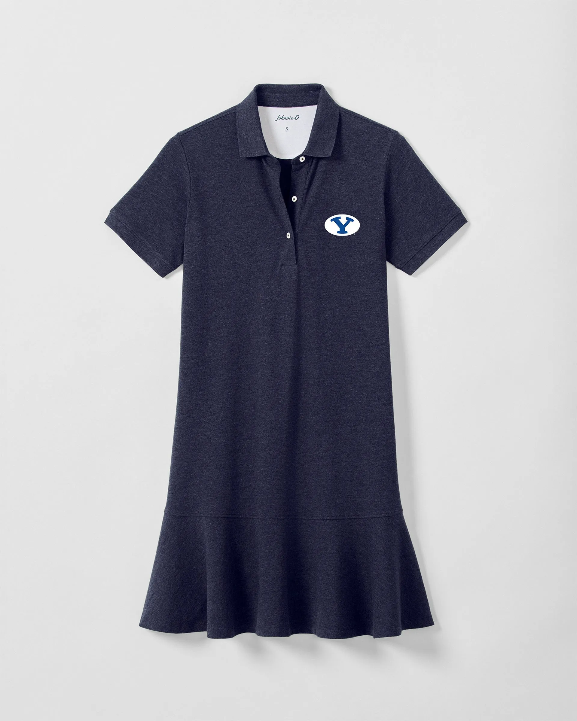 Women's Brigham Young University Janie Pique Mini Polo Dress sold by Johnnie-O
