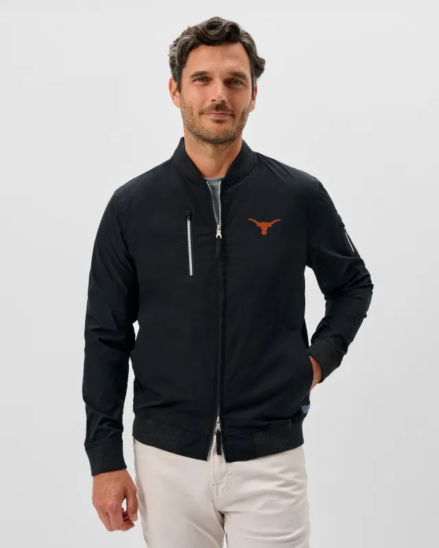 University of Texas Corsair Bomber Jacket made by Johnnie-O
