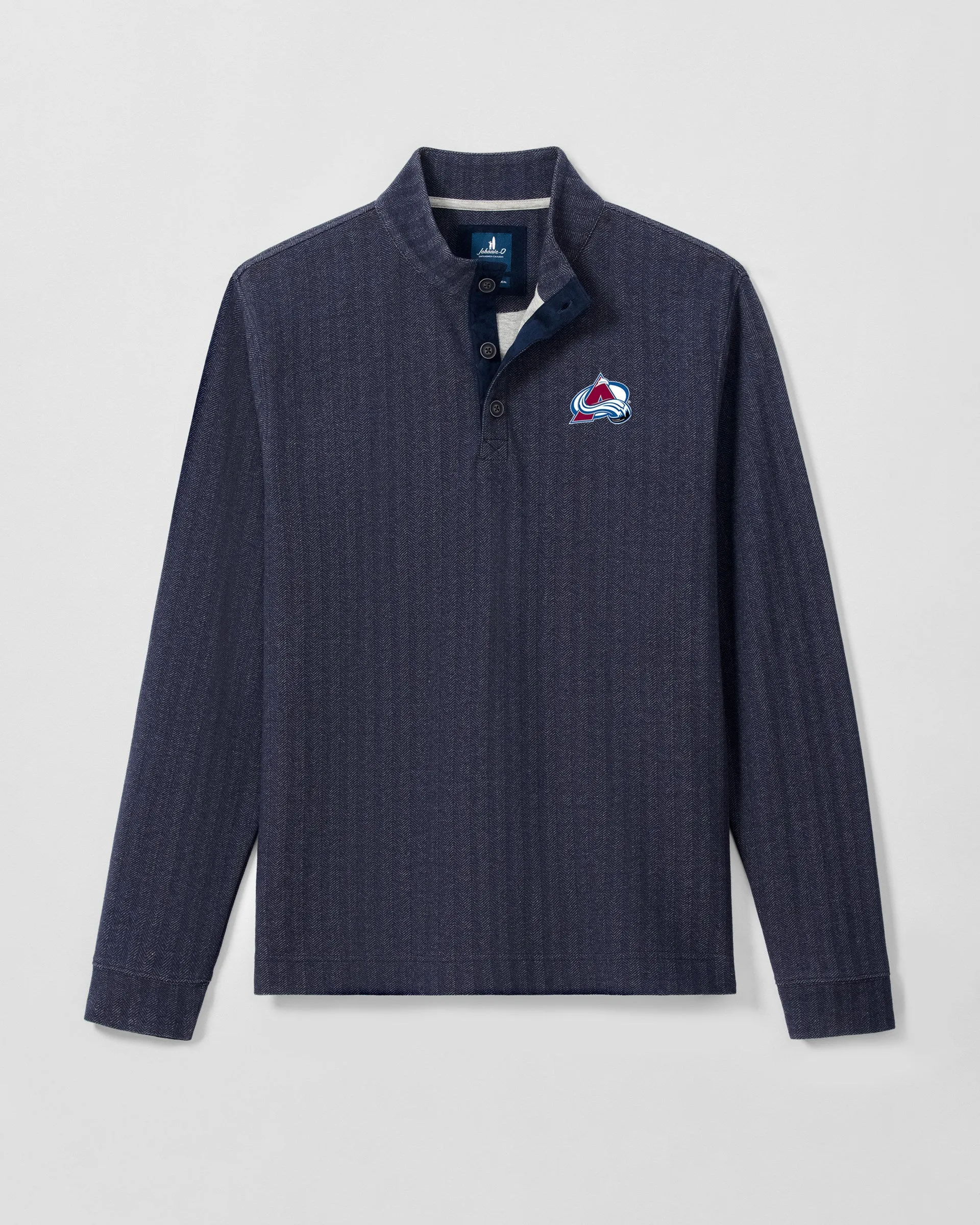 Colorado Avalanche Cotton Blend Henley sold by Johnnie-O product image thumbnail 3