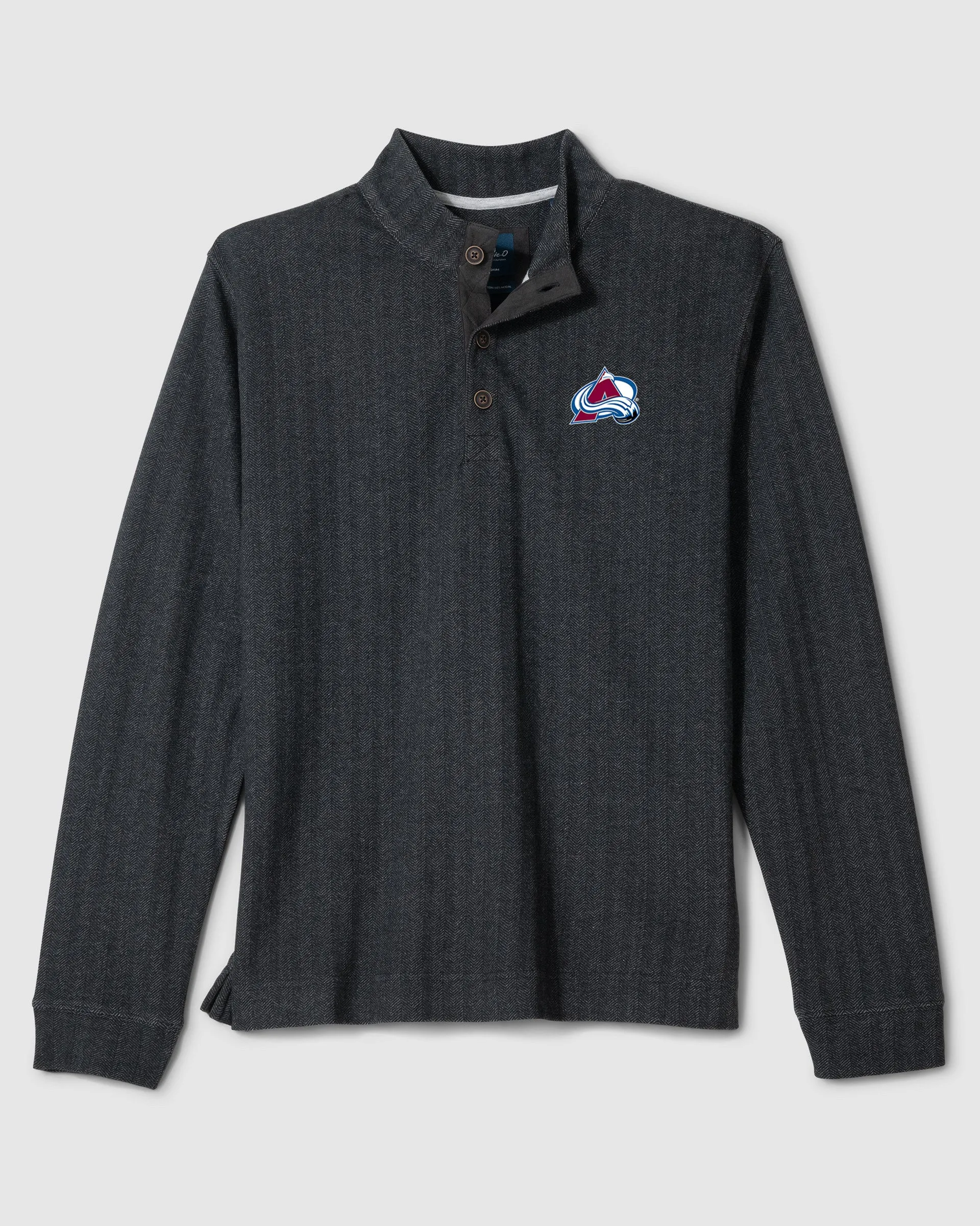 Colorado Avalanche Cotton Blend Henley sold by Johnnie-O product image thumbnail 2