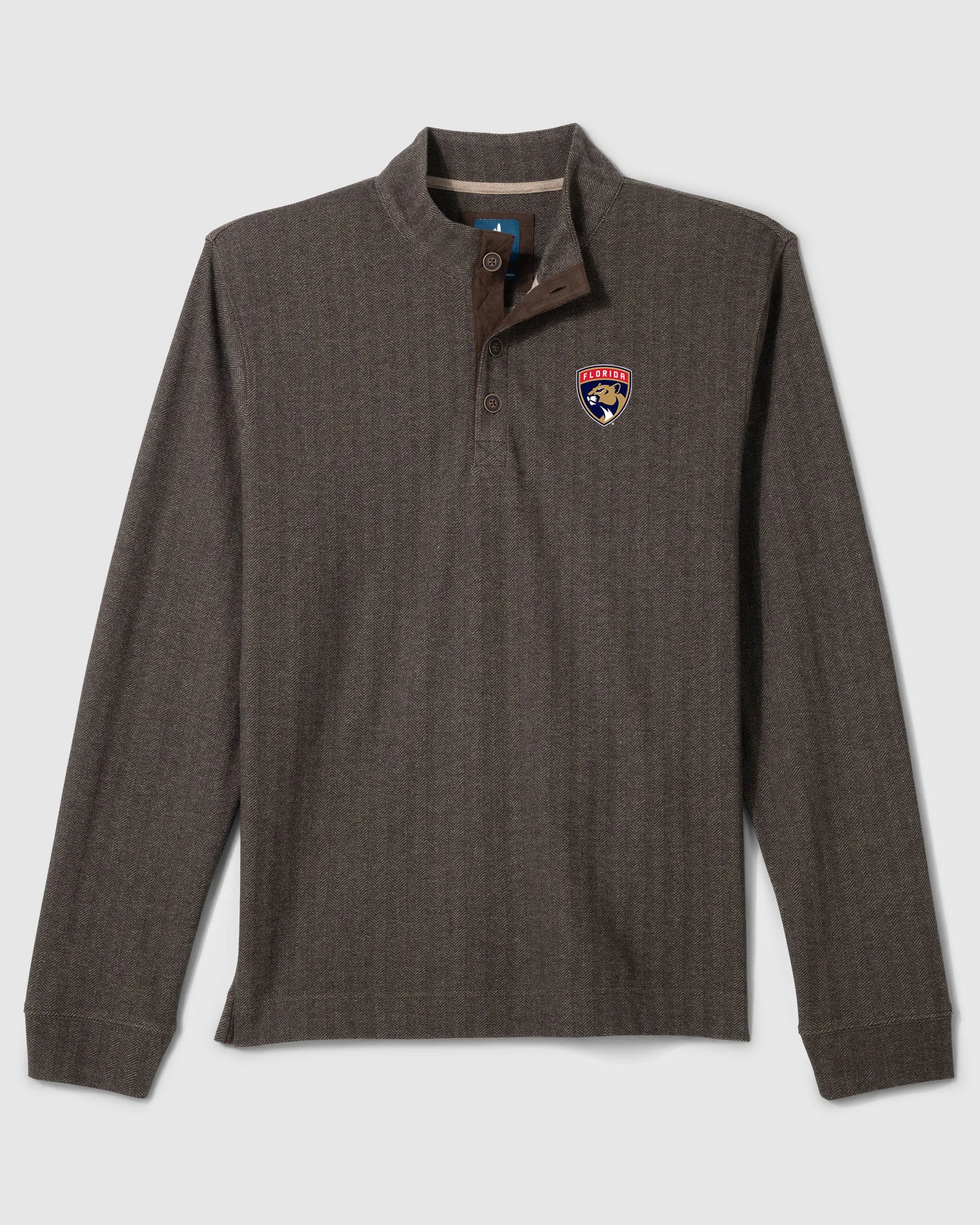 Florida Panthers Cotton Blend Henley sold by Johnnie-O