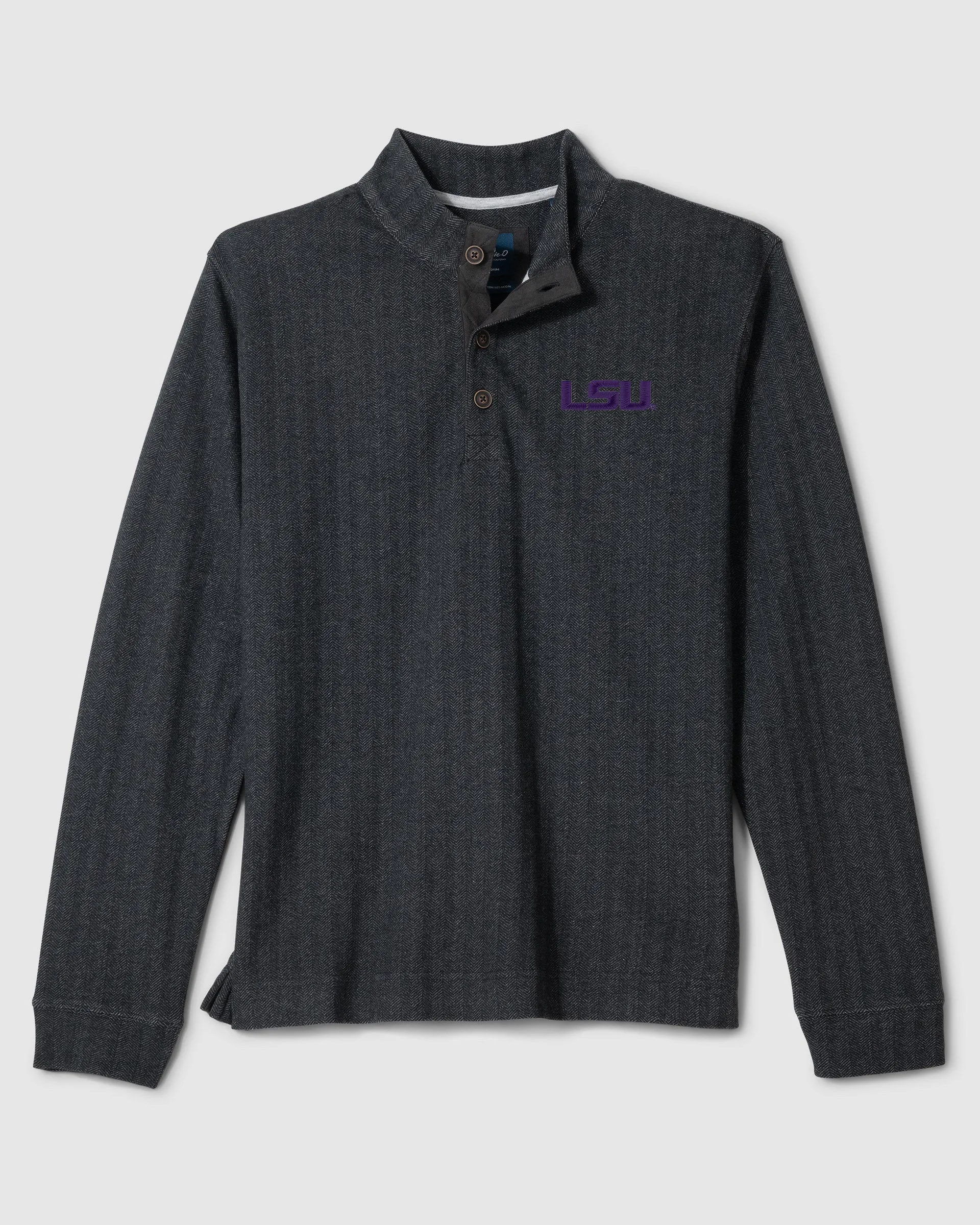 Louisiana State University Cotton Blend Henley sold by Johnnie-O product image thumbnail 2