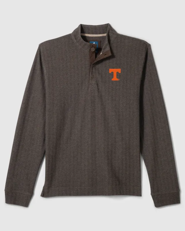 University of Tennessee Cotton Blend Henley made by Johnnie-O