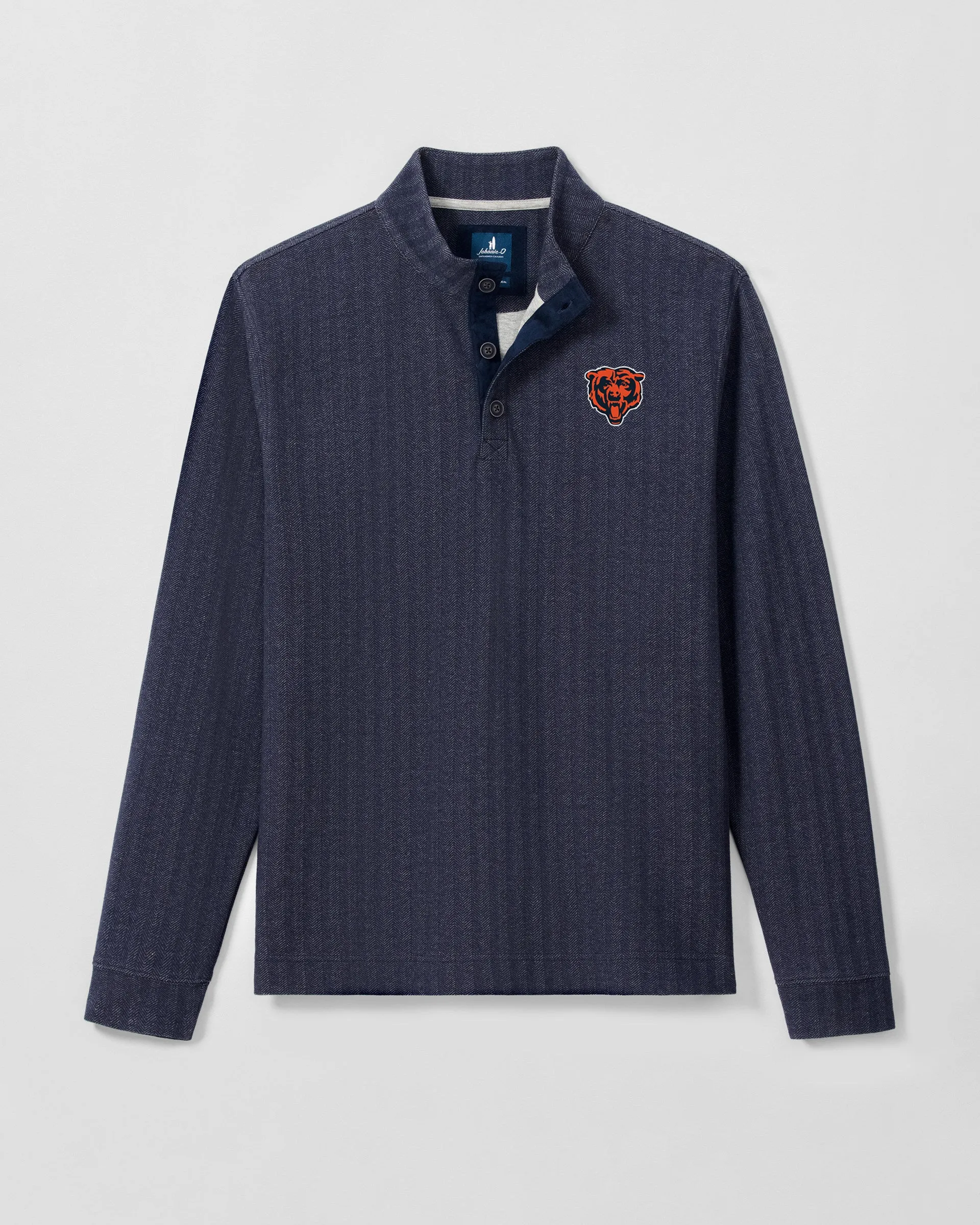 Chicago Bears Cotton Blend Henley sold by Johnnie-O product image thumbnail 3