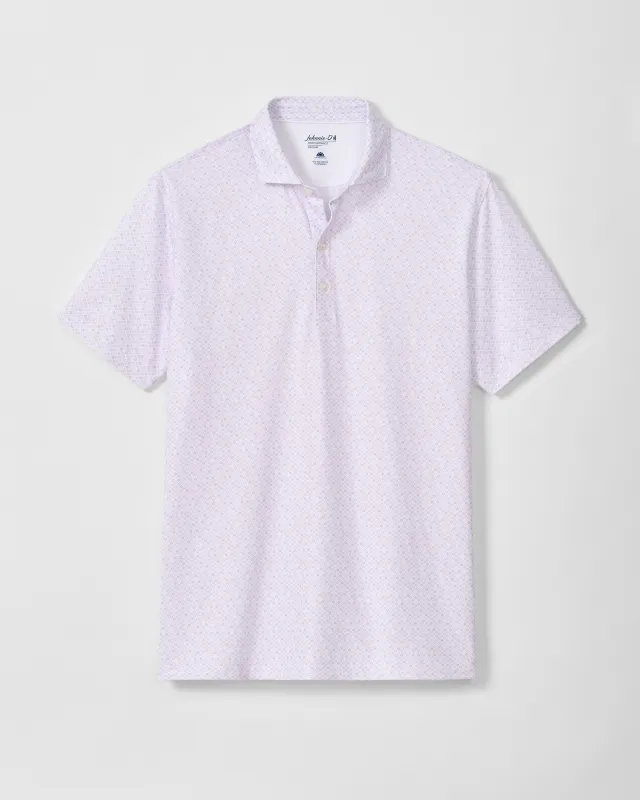 PerryGolf Performance Jersey Polo - Pip Floral made by Johnnie-O