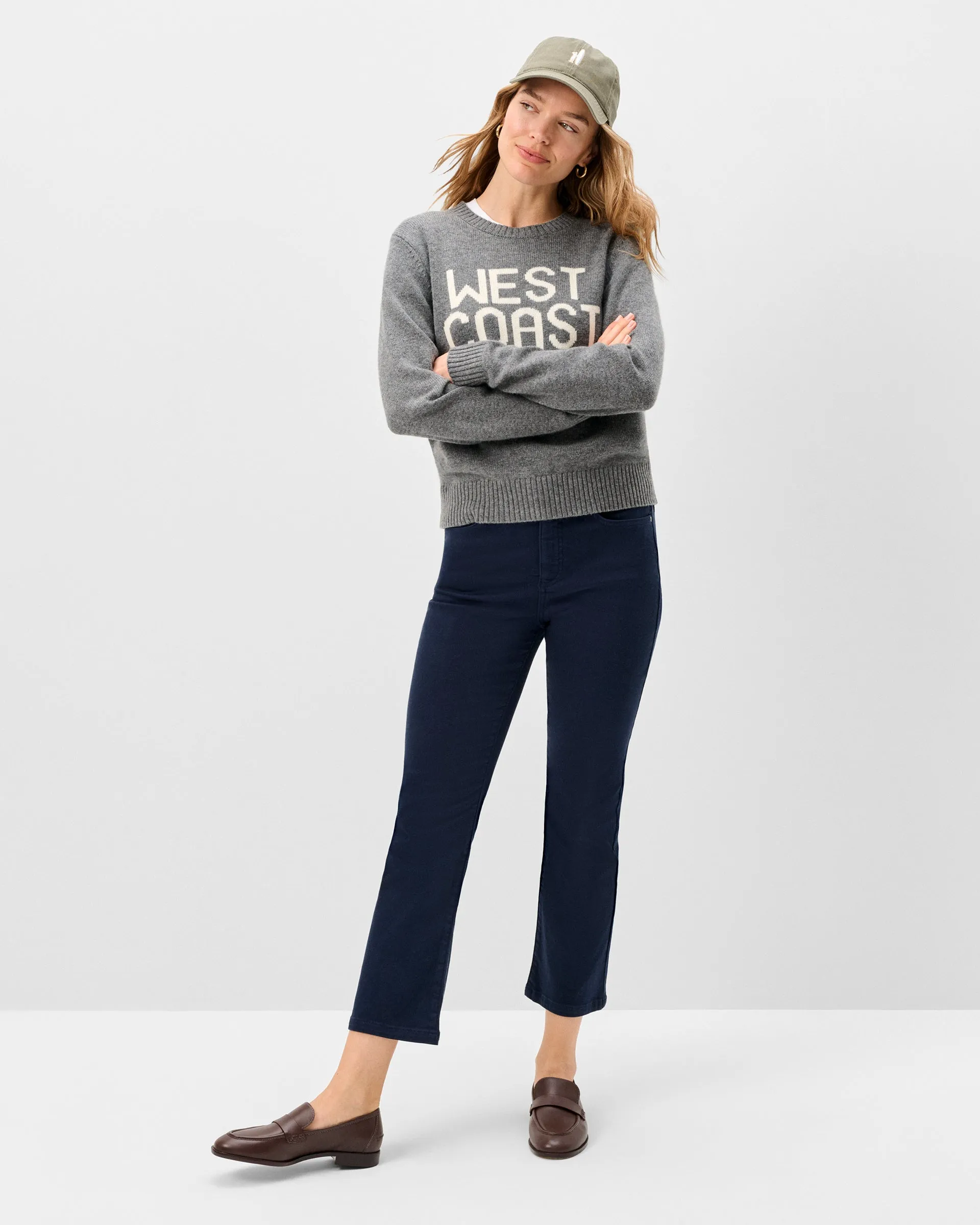 Coastal Cashmere Blend Crewneck Sweater sold by Johnnie-O product image thumbnail 4