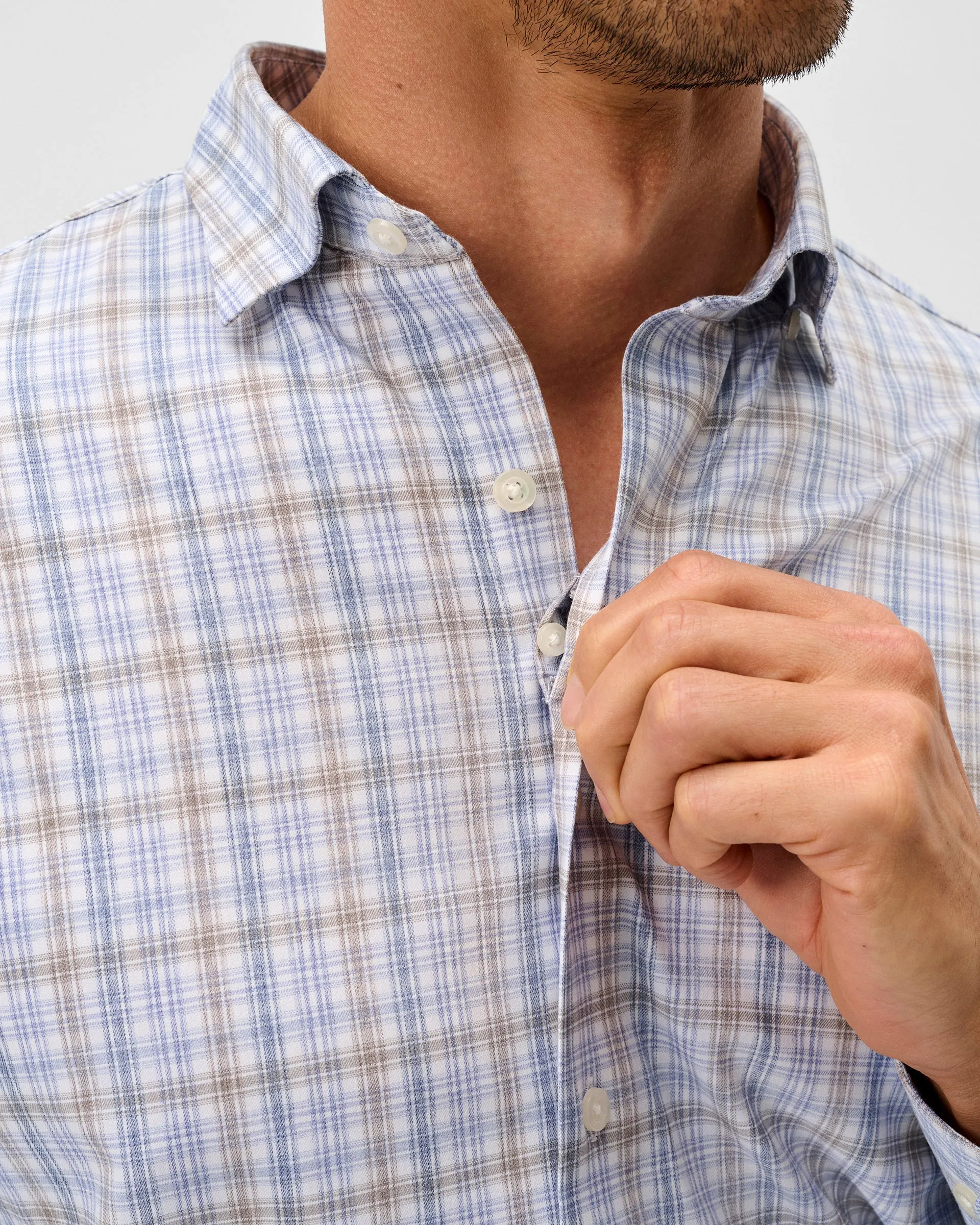 Everyday Performance Button Down Shirt - Chelsea Pane sold by Johnnie-O product image thumbnail 3