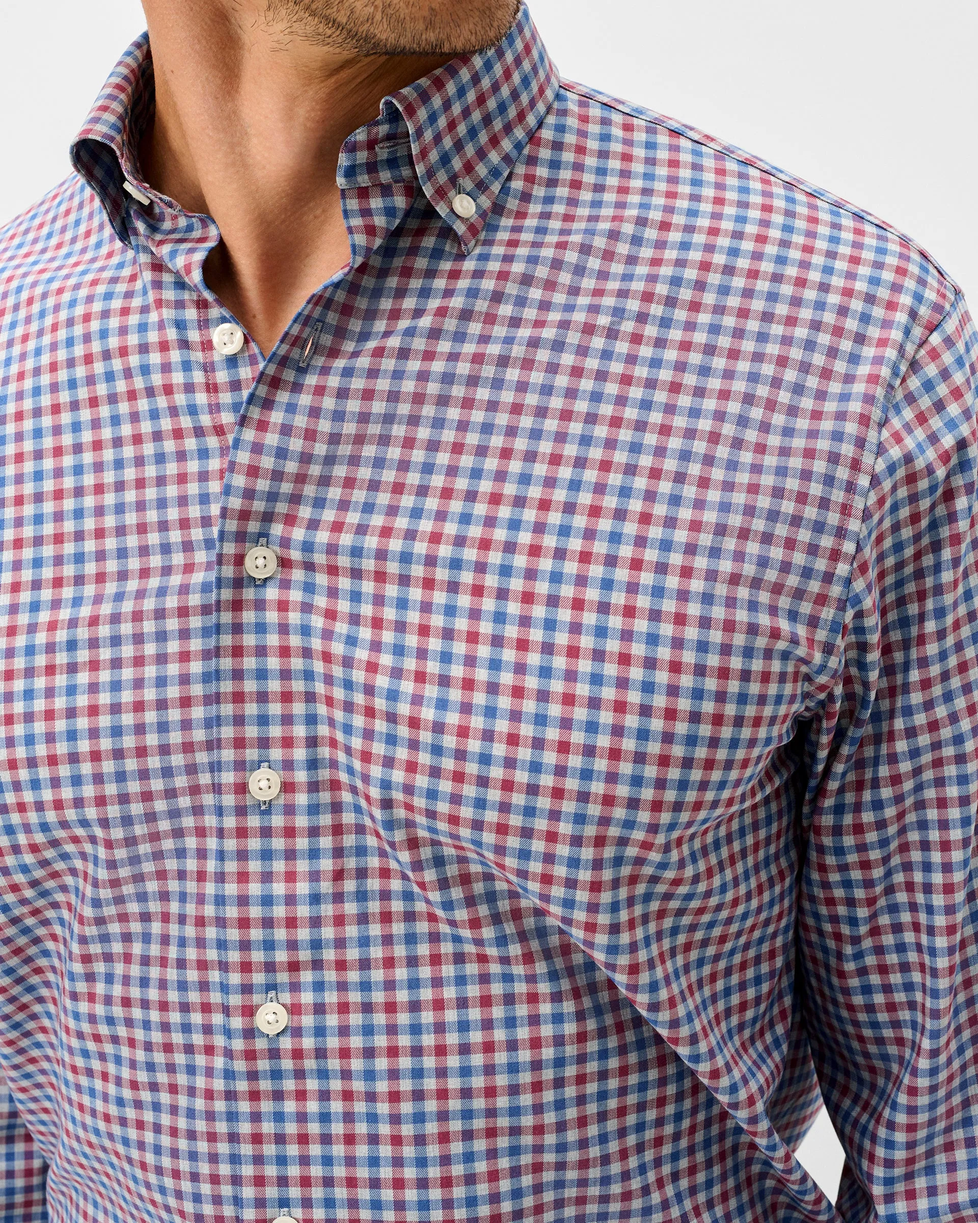 Everyday Performance Button Down Shirt - Chatham Gingham sold by Johnnie-O product image thumbnail 2