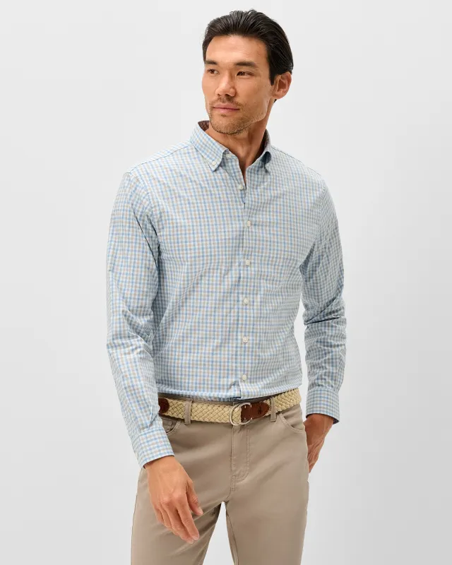Everyday Performance Button Down Shirt - Chatham Gingham made by Johnnie-O