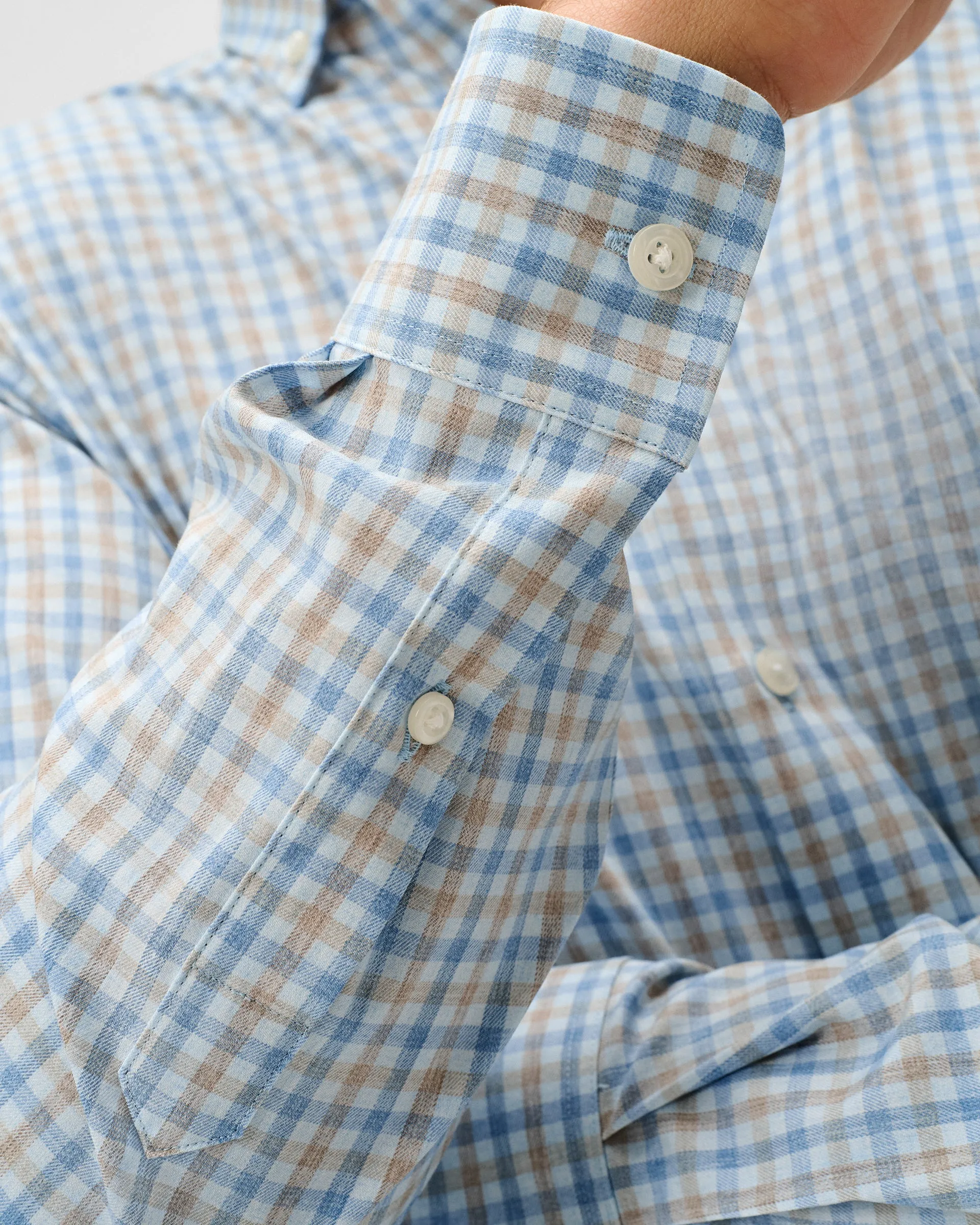 Everyday Performance Button Down Shirt - Chatham Gingham sold by Johnnie-O product image thumbnail 4