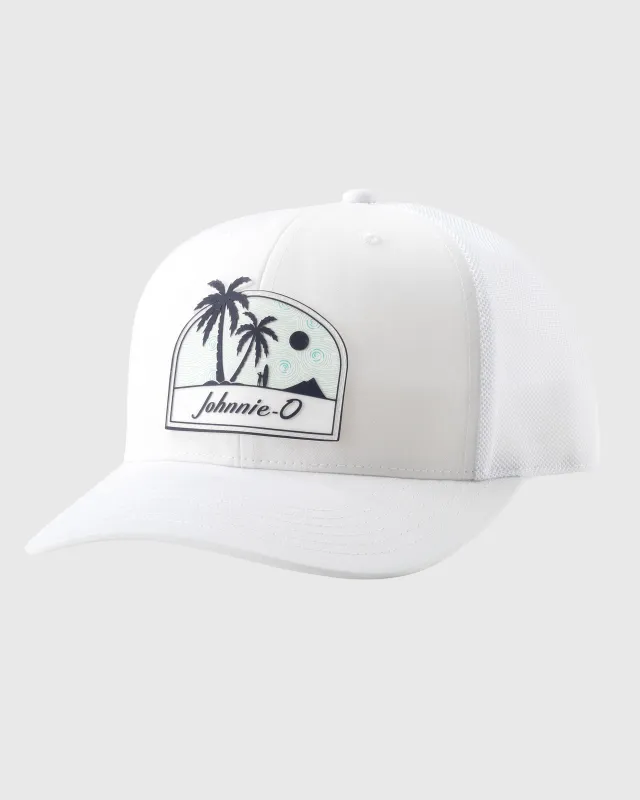 Palmco Trucker Hat made by Johnnie-O