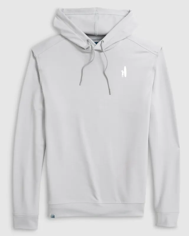 Custom Surfer Logo Willard Drirelease® Hoodie made by Johnnie-O