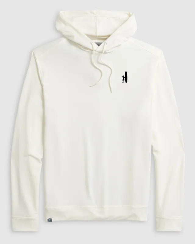 Custom Surfer Logo Willard Drirelease® Hoodie made by Johnnie-O