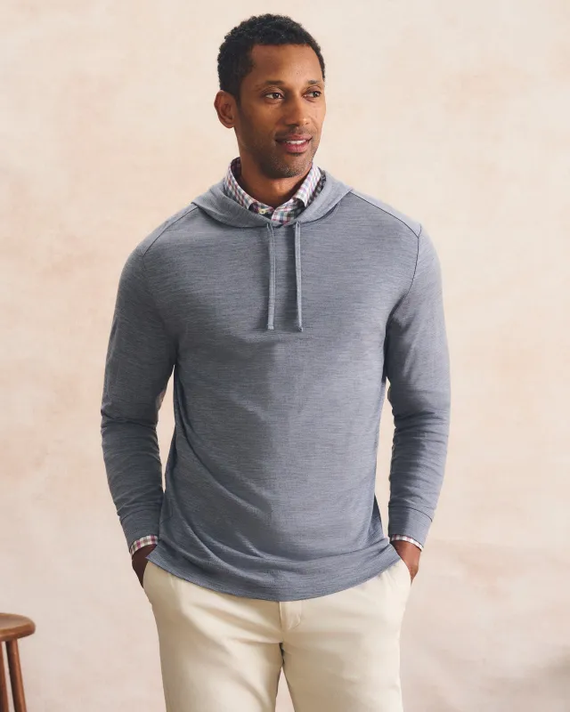 Merino Hoodie Tee made by Johnnie-O