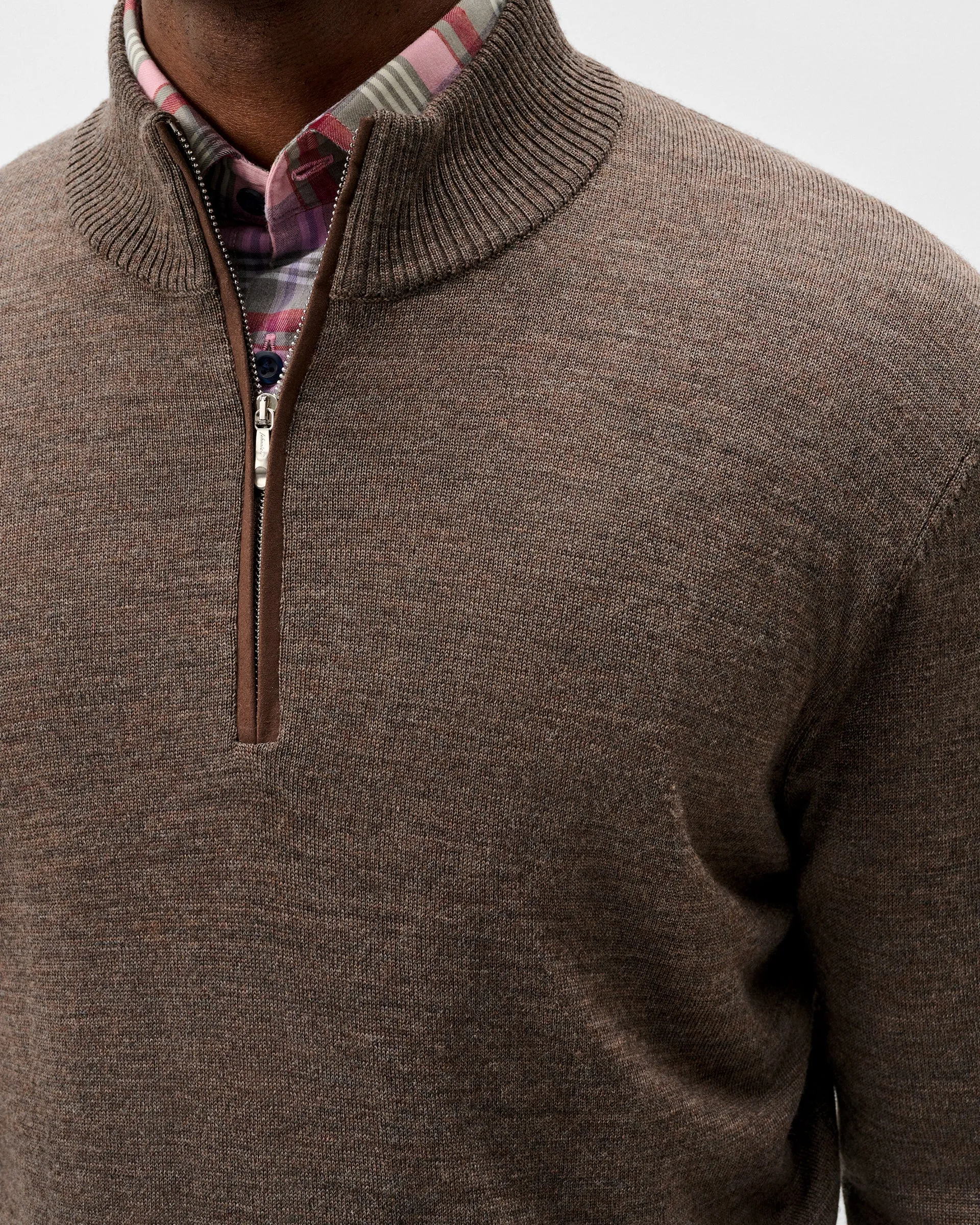Raynor Merino 1/4 Zip Sweater sold by Johnnie-O product image thumbnail 4