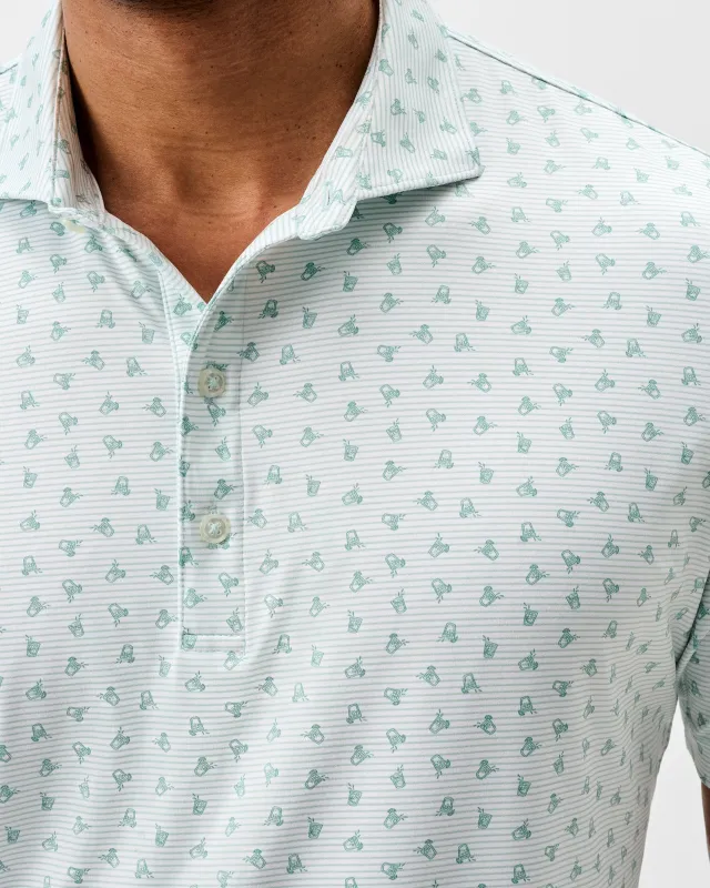 Performance Featherweight Polo - One For The Road made by Johnnie-O