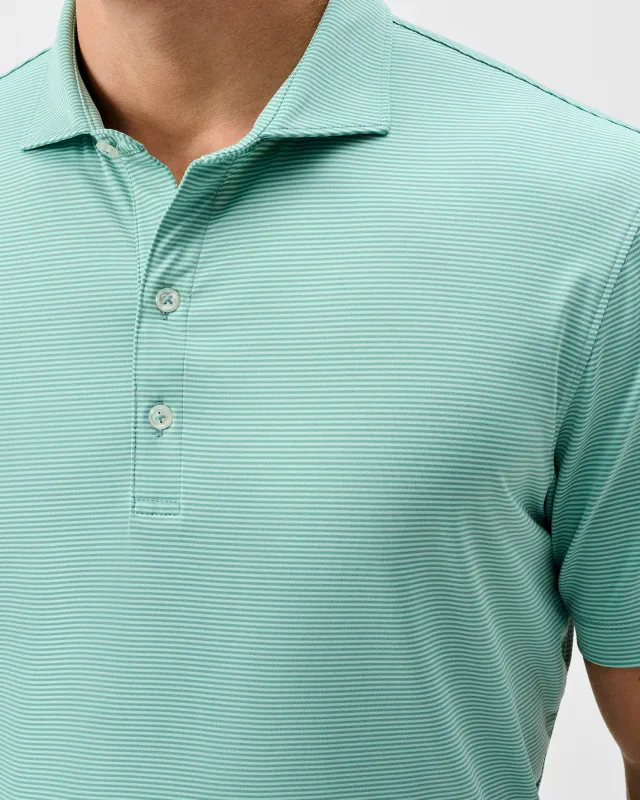 Performance Jersey Polo - Lyndonn Stripe made by Johnnie-O