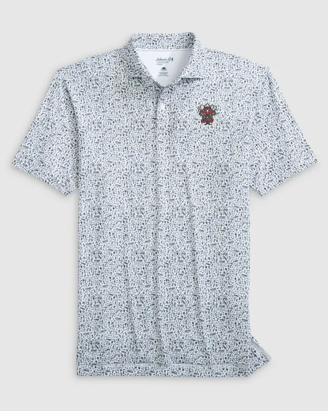 Texas Tech University Rally Cap Performance Polo - Red Raider Logo made by Johnnie-O