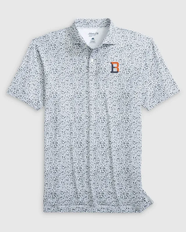 Bucknell University Rally Cap Performance Polo made by Johnnie-O