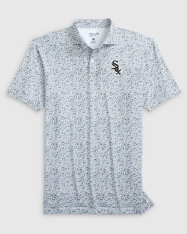 Chicago White Sox Rally Cap Performance Polo made by Johnnie-O