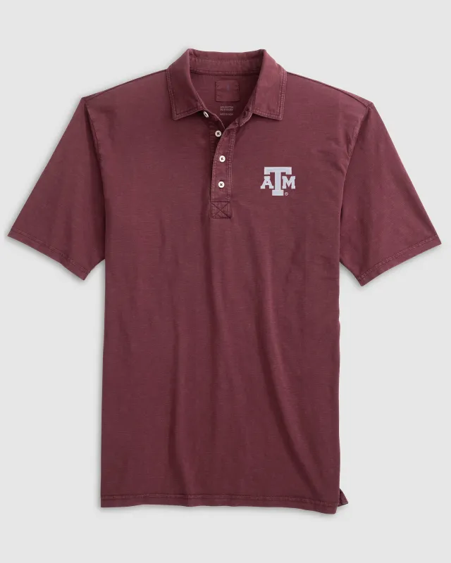 Texas A&M University Coastal Wash Original Polo made by Johnnie-O