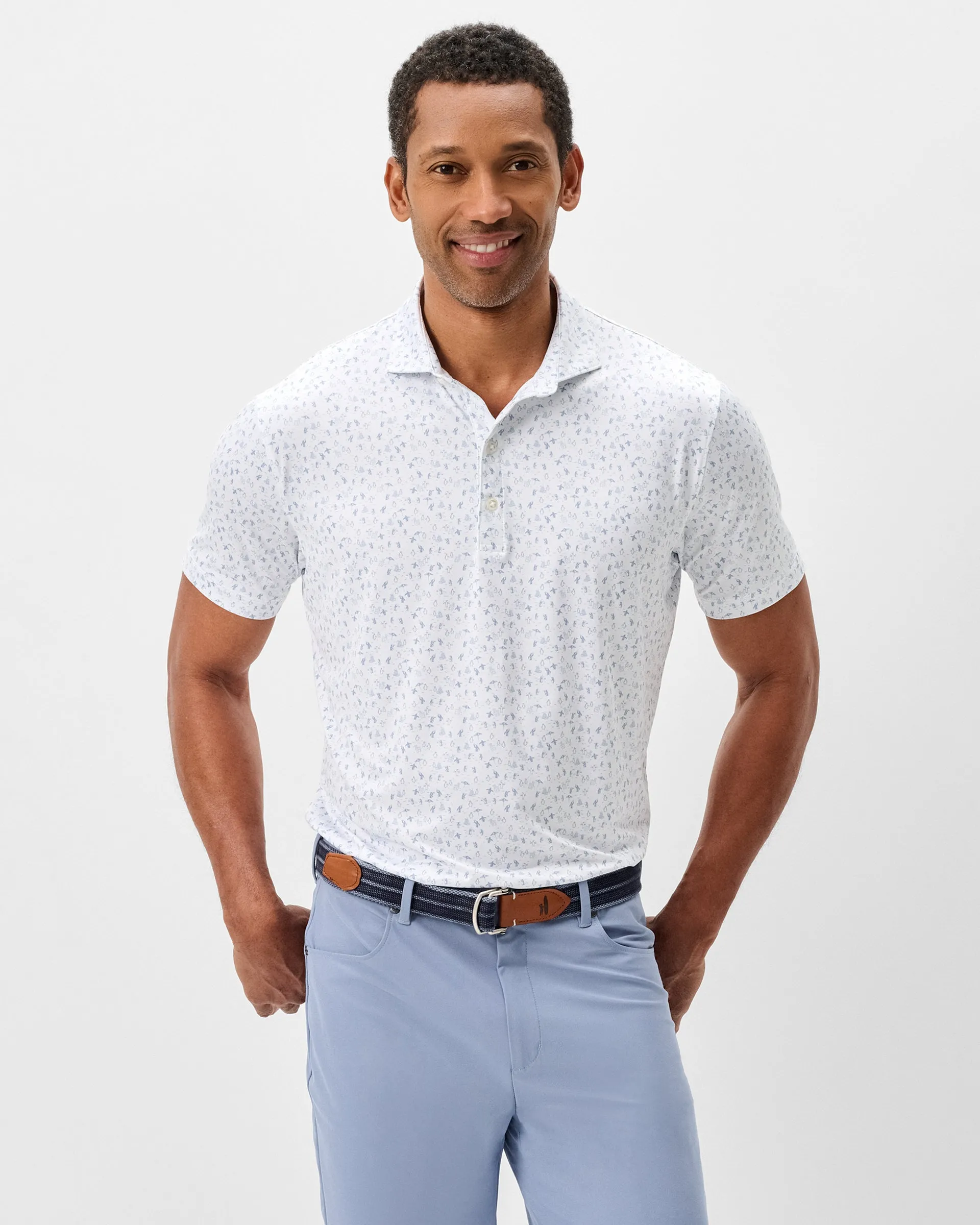 Performance Featherweight Polo - Penguin Party sold by Johnnie-O product image thumbnail 2