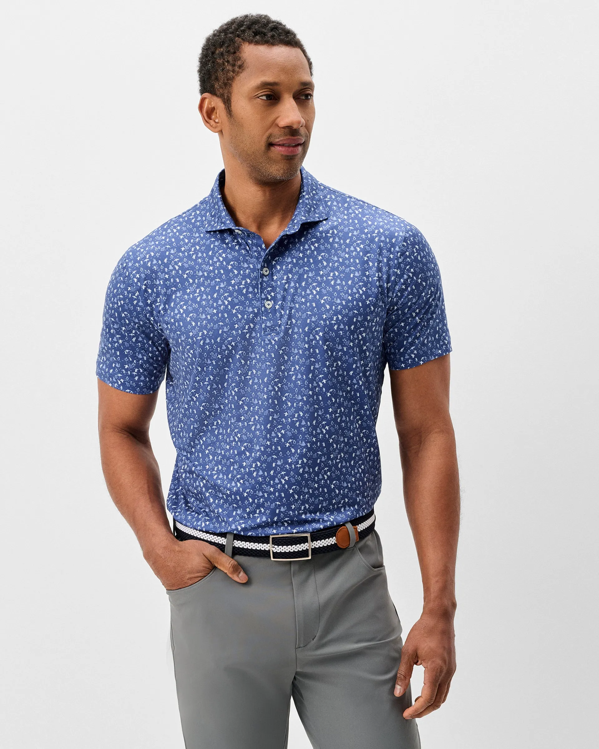 Performance Featherweight Polo - Penguin Party sold by Johnnie-O product image thumbnail 2