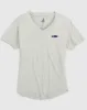 Women's Louisiana State Merediths V-Neck T-Shirt sold by Johnnie-O