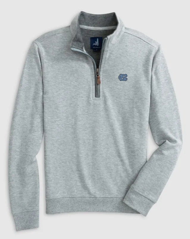 North Carolina Sully Jr. 1/4 Zip sold by Johnnie-O
