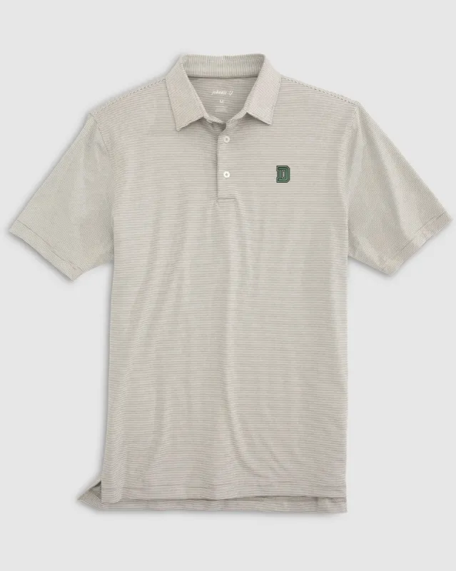 Dartmouth Lyndonn Striped Jersey Performance Polo sold by Johnnie-O