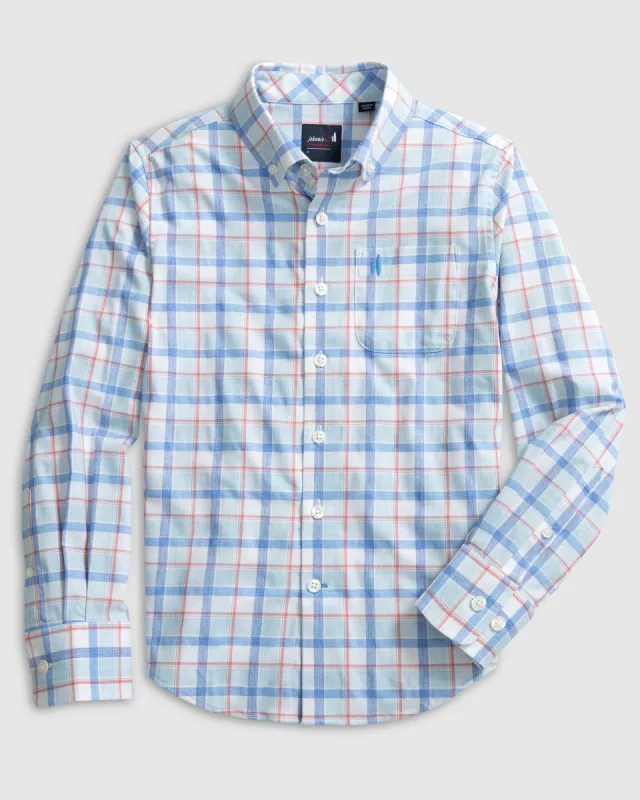 Performance Jr. Button Up Shirt - Medina sold by Johnnie-O