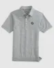 Georgetown Lyndonn Jr. Striped Jersey Performance Polo sold by Johnnie-O