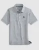 Georgetown Lyndonn Jr. Striped Jersey Performance Polo sold by Johnnie-O