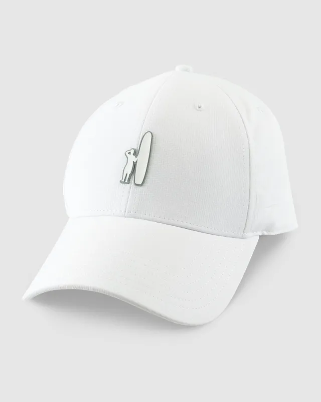 Molded Surfer Logo Performance Hat sold by Johnnie-O